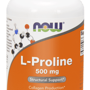 NOW Foods L-Prolina 500mg 120 kapsułek