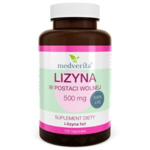 Medverita Lizyna 500 mg 100 kapsułek