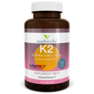 Medverita Witamina K2 MK-7 100 ug 120 kapsułe...