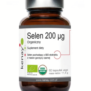 Kenay Selen organiczny 200 µg 60 kapsułek