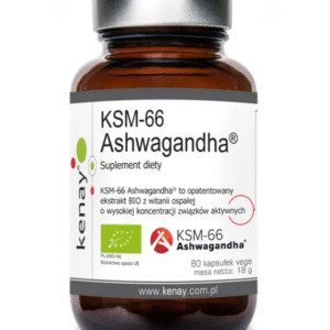 Kenay Ashwagandha KSM-66 BIO 60 kapsułek