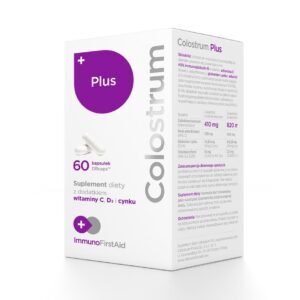 Colostrum Polska Colostrum Plus 500mg 60 kaps...
