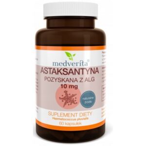 Medverita Astaksantyna 10 mg 60 kapsułek