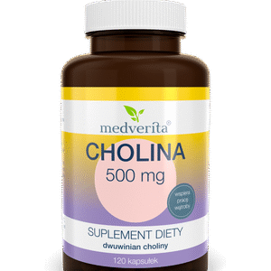Medverita Cholina 500 mg 120 kapsułek