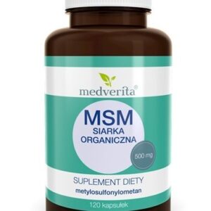 Medverita MSM 500 mg 120 kapsułek