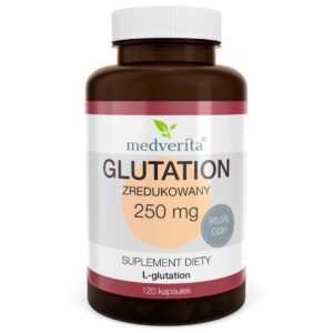 Medverita Glutation zredukowany 250 mg 120 ka...
