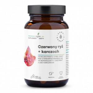 Aura Herbals Czerwony ryż + karczoch 60 kapsu...