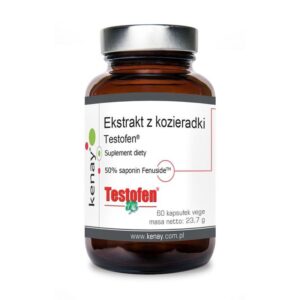 Kenay Ekstrakt z kozieradki Testofen 600mg 60...