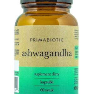 PrimaBiotic Ashwagandha 400 mg 60 kapsułek