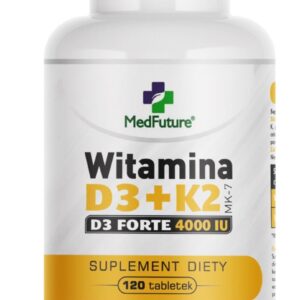 MedFuture Witamina D3 + K2 Forte 120 tabletek