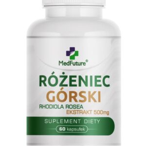 MedFuture Różeniec górski ekstrakt 500mg 60 k...