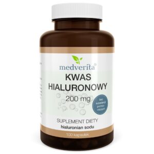 Medverita Kwas hialuronowy 200 mg 120 kapsułe...