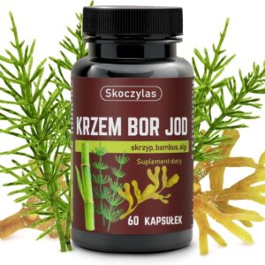 Skoczylas Krzem, Bor, Jod 60 kapsułek