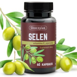 Skoczylas Selen, witamina E, piperyna 60 kaps...