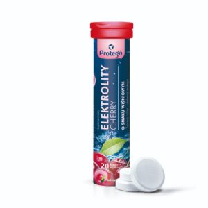 Protego Elektrolity Cherry 20 tabletek musują...