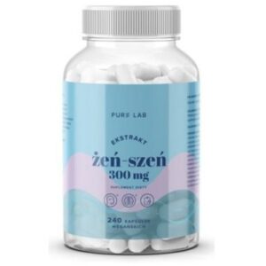 Pure Lab Ekstrakt z żeń-szenia 300 mg 240 kap...