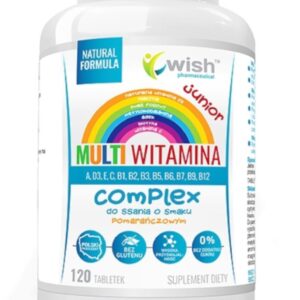 Wish Multiwitamina Junior do ssania 120 table...