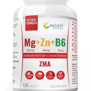 Wish Mg+Zn+Vit. B6 120 tabletek