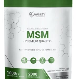 Wish MSM Siarka Organiczna 1kg