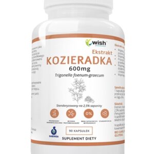 Wish Kozieradka 600mg 90 kapsułek