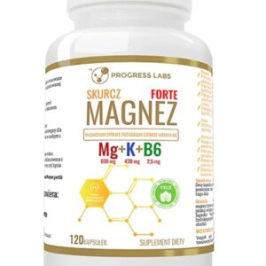 Progress Labs Mg+K+Vit B6 Forte 120 kapsułek