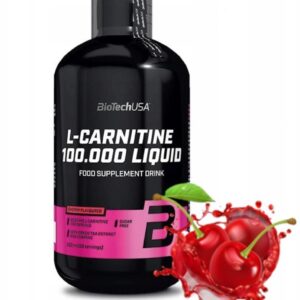 BioTech USA L-carnitine 100.000 500ml o smaku...
