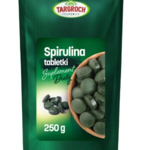 Targroch Spirulina 250mg w tabletkach 250g