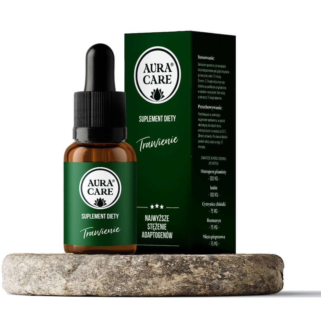 Aura Care Trawienie Adaptogeny 15 ml