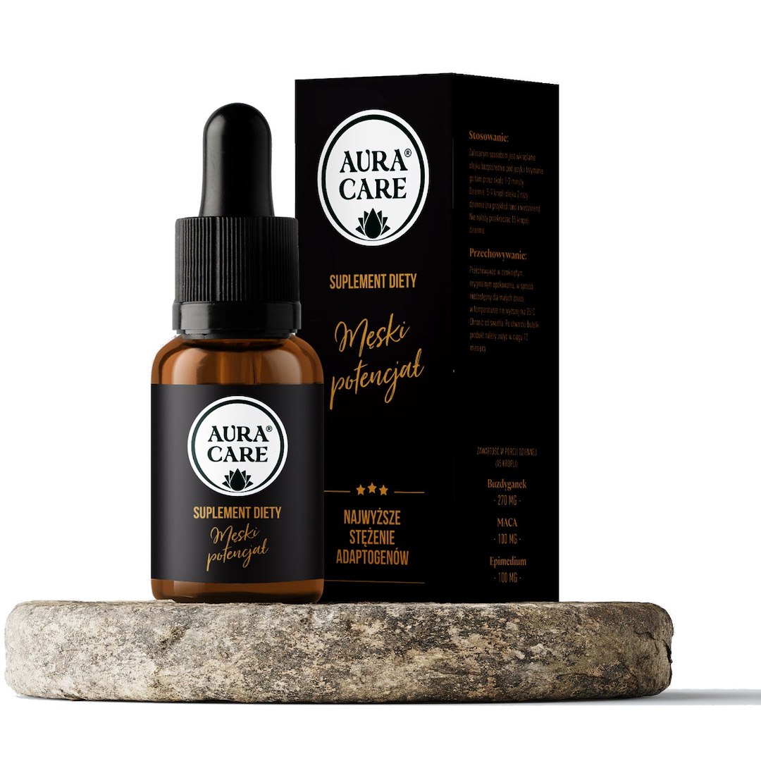 Aura Care Męski potencjał Adaptogeny 15 ml