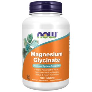 Now Foods Magnesium Glycinate 100mg Diglicyni...