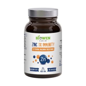 Biowen Zinc 3X Immunity Cynk Complex+ 100 kap...