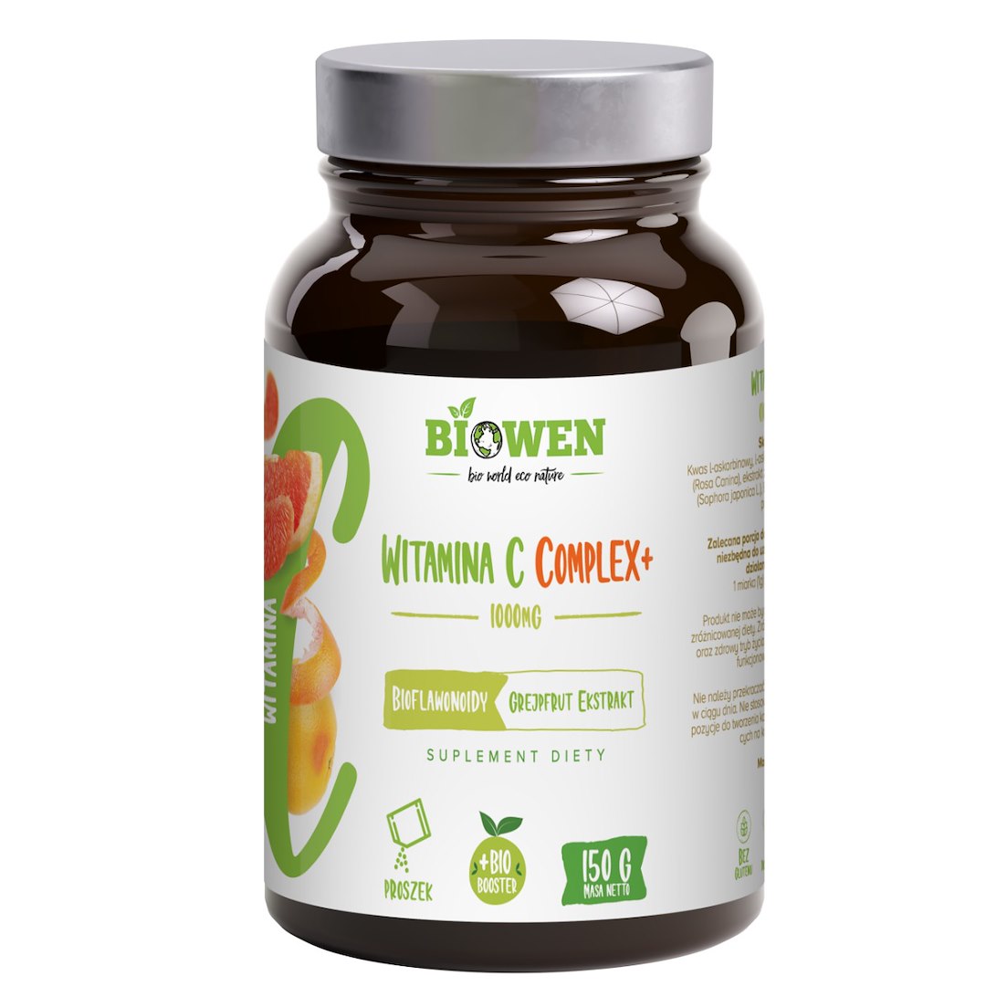 Biowen Witamina C Complex+ 1000mg proszek 150 g