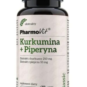 Pharmovit Kurkumina + piperyna 90 kapsułek