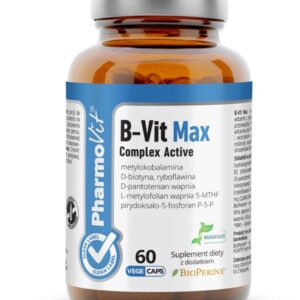 Pharmovit B-Vit Max Complex Active 60 kapsułe...
