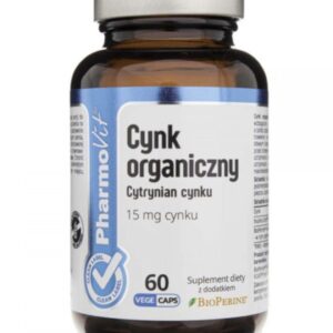 Pharmovit Cynk organiczny 15 mg 60 kapsułek v...