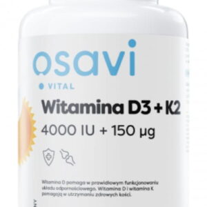 Osavi Witamina D3 + K2 4000IU + 150 µg 120 ka...