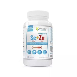 Wish Selen Organiczny 200µg + Cynk 15mg + Pre...