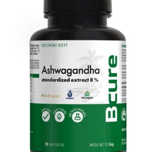 BCure Ashwagandha 90 kapsułek