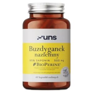 UNS Buzdyganek Naziemny 500 mg + Bioperine 60...