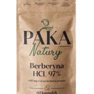 Paka Natury Berberyna HCL 97% 60 kapsułek