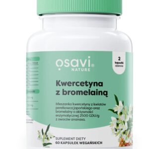 Osavi Kwercetyna z Bromelaniną 60 kapsułek we...