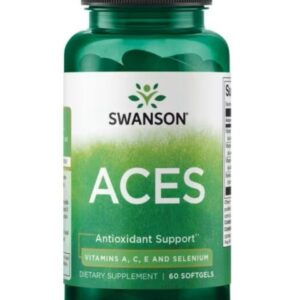 Swanson ACES Witaminy A C E i Selen 60 kapsuł...