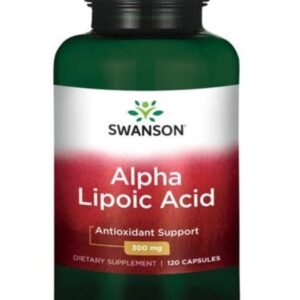 Swanson ALA kwas alfa liponowy 300 mg 120 kap...