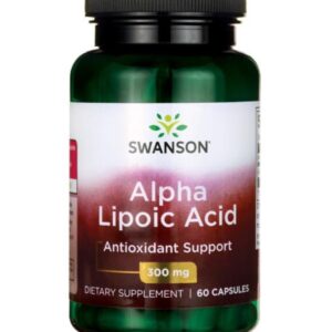 Swanson ALA kwas alfa liponowy 300 mg 60 kaps...
