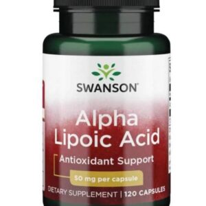 Swanson ALA kwas alfa liponowy 50 mg 120 kaps...