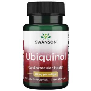 Swanson Ubiquinol 50 mg 60 kapsułek żelowych
