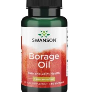 Swanson Borage Oil olej z ogórecznika 60 kaps...