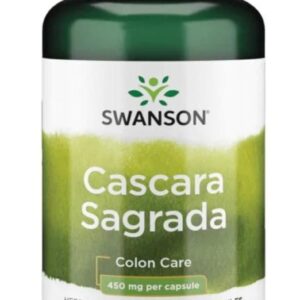 Swanson Cascara Sagrada 450 mg 100 kapsułek