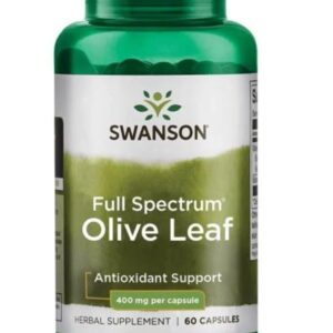 Swanson Full Spectrum Olive Leaf 400 mg 60 ka...