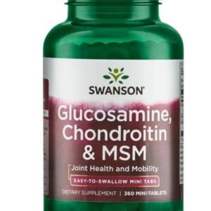 Swanson Glucosamine Chondroitin MSM 360 mini-...